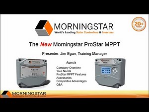 New ProStar MPPT Solar Charge Controller