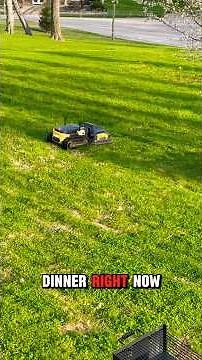 I Didn’t Mow My Lawn… It Did. #robotmower #lawncare #technology