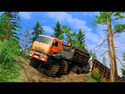 EXTREME LOGGING TRUCKS vs Crazy Transport Methods Which Wins?
