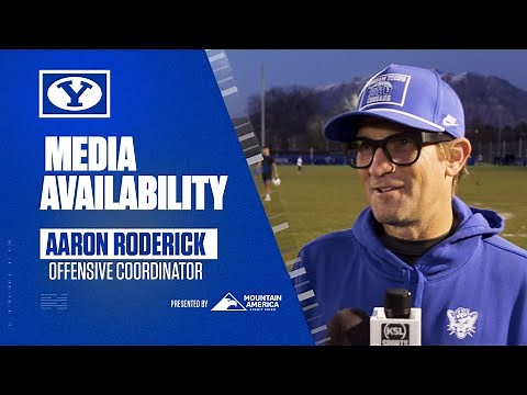 Aaron Roderick | BYU Football | Media Availability | UCF | November 25, 2025