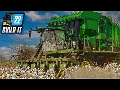 LS22 Build It #98 - Ich habe MIST gebaut & die große BAUMWOLL Ernte - Landwirtschaft Simulator 22