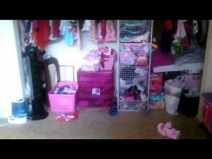 MINNIE MOUSE ROOM TOUR FOR SHARED GIRLS ROOM!