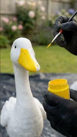 DIY Concrete Goose & Bunny: The Rugged Upcycling Trick!
