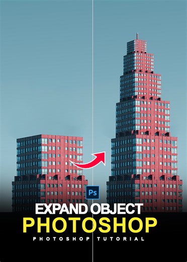 12K views · 56 reactions | How to Extend an Object or a Building in Adobe Photoshop | Graphics Solution Tricks | Facebook