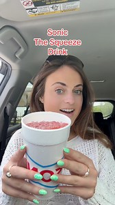 162K views · 1.9K reactions | Sonic The Squeeze Drink 磻❤️#sonic #sonicdrivein #sonicdrinks #fundrinks #thesqueeze #squeezedrink #drinkorder | Sarah Margaret Eats | Facebook