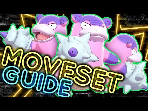 GALARIAN SLOWBRO MOVESET GUIDE! How to use SLOWBRO! Pokemon Sword and Shield! ⚔️🛡️