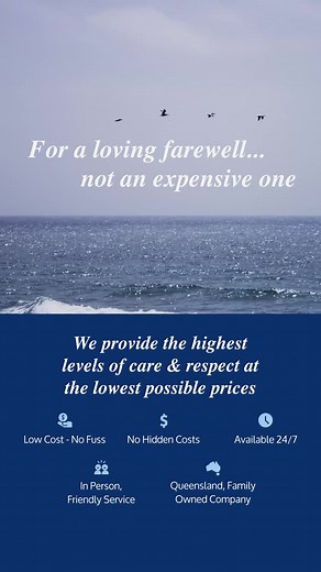“Funerals are so expensive.”, “There are so many hidden costs.”, “I want to deal with a real person, who actually cares!”. These are the most common uncertainties our clients face when losing a loved one. For the past 20 years, we’ve helped Queenslanders lay their loved ones to rest, offering the following: ✅ No hidden fees or costs ✅ 24/7 support ✅ No obligation free quote ✅ Low cost, no fuss cremations and funerals If you are looking for a loving farewell, not an expensive one, contact the tea