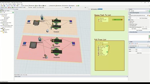 Latest flexsim tutorial is out !! have you taken a look at it 🧐 In this video you would be able to create task sequence logic for task executers using list in flexsim process flow. The tutorial consists of step by step logic creation and modelling using list, you will be able to use pull from list and push to list process flow activities. Watch Full Video Here - https://youtu.be/GcXdl-3holE?si=XuZU-O_YZu4nyRPH Join our membership : - https://leansimcorp.com/member-home Join our community : - ht