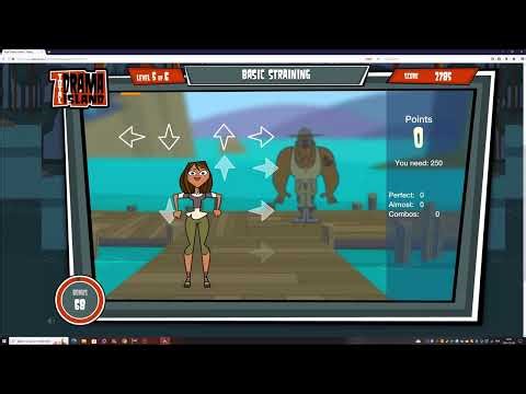 Total Drama Island Totally Interactive Part 19: Basic Straining