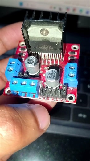 Arduino + L298N = Robot Ready 🤯#Shorts #YouTubeShorts #L298N #MotorDriver #Arduino #Robotics