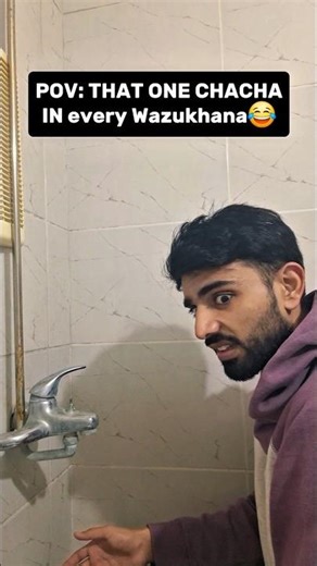 MASJID WAZU VIBES: THE LOUD CHACHA! 🔊🚿 #Ramadan2026