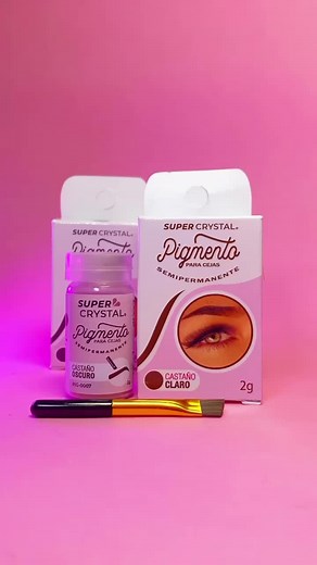 Super Pigment Eyebrow Tutorial: Light Brown to Dark Brown Transformation