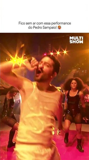 Pedro Sampaio KISSES MAN and WOMAN in 'Poc Poc' | Prêmio Multishow 2024 | #shorts