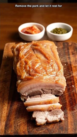 Boiled Pork Belly Wraps Recipe — Easy Korean Cooking in 20s