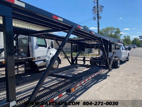 2017 Kaufman Mini 5th Wheel/Gooseneck Car Hauler Hotshot Trailer | eBay