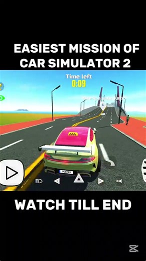 Easiest mission of car simulator 2
