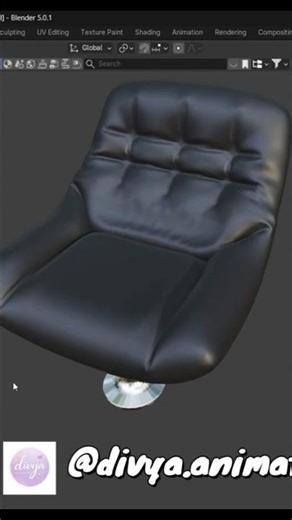 Blender 3D Chair Tutorial | Beginner Practice