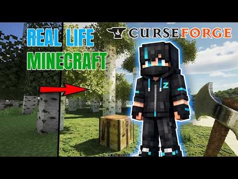 HOW TO MAKE MINECRAFT LOOK LIKE REAL LIFE
