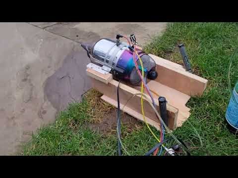 Jetcat P80 kerostart test pt 2: shutdown and cooling