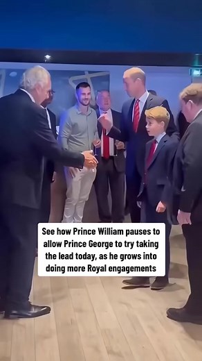 George was the perfect mini Royal today! 🤩 #royalfamily #princewilliam #princegeorge | Royal Family 11