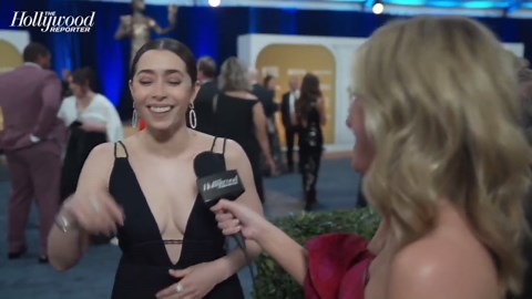 Cristin Milioti on Future of 'The Penguin' Character and Return to 'Black Mirror' | SAG Awards 2025