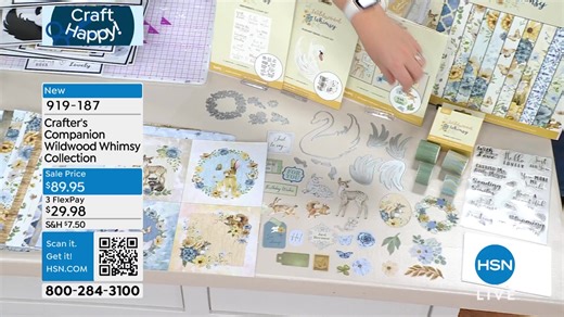 You are watching Crafter's Companion on HSN.💙📺 Shop the show here: https://bit.ly/HSNRecentlyAired Catch up on the shows you missed and discover where shopping comes alive on the QVC & HSN Streaming Service: https://bit.ly/HSNplus | HSN