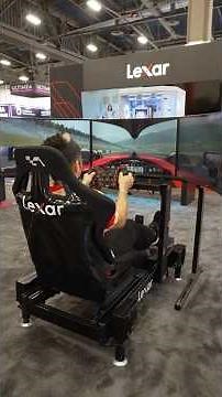 Why Every Sim Racer Needs This Lexar SSD #SimRacing #CES2026