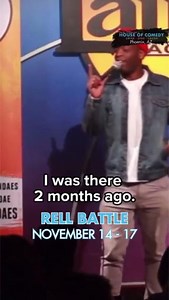Phoenix! Catch Rell Battle as he headlines House of Comedy in Phoenix, November 14-17! You know him from Peacock's 'Killing It', Superior Donuts, Conan and more!  Rell Battle  Nov 14-17  Phoenix, AZ - House of Comedy #phoenix #phx #scottsdale #phxcomedy | House of Comedy AZ | Facebook