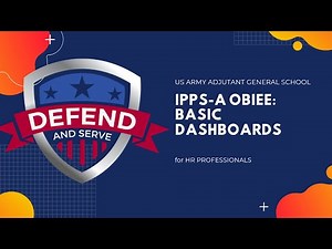 ADHOC OBIEE Basic Dashboards| IPPS-A R3 | HR Professionals