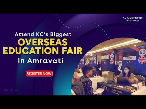KC’s Biggest Overseas Education Fair Amravati | Meet 20+ Global Universities | Jan 2026