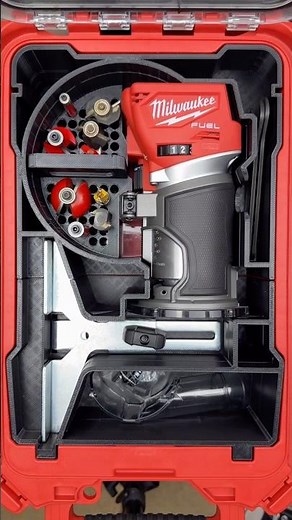 ULTIMATE M18 Router Upgrade for PACKOUT 🔥🔥#milwaukeepackout #milwaukeetools #tools4life