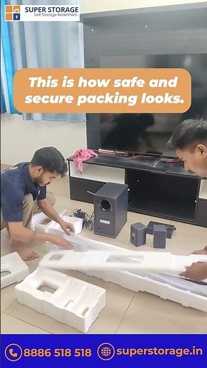 How Professional Packing & Secure Storage Should Look | Super Storage