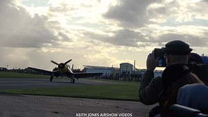 Fury, P-47, Corsair, Dakota departing Bearcat and Spitfire departing | Keith Jones Airshow Videos