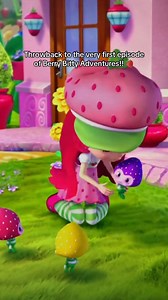 For today's #MondayMemory we're digging up a clip from the very first Berry Bitty Adventures episode!! Who remembers what it was called? 🍓 #BerryverseVault #MemoryMonday | Strawberry Shortcake
