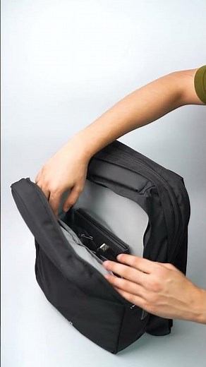 CRALOFT ProCarry 21L Laptop Backpack with Anti-Theft Zipper, USB Charging Port, Raincover