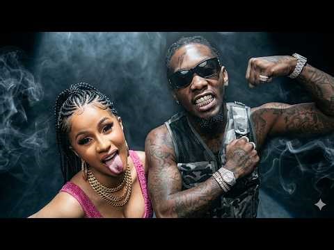 CARDI B × OFFSET — VILLIAN(MUSIC LYRICS VIDEO)