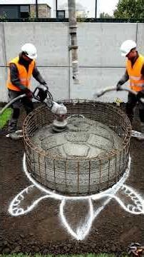 Building a Giant Turtle-Shaped Concrete Pond in the Backyard 🐢