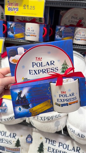24K views · 63 reactions | Closer look at the NEW The Polar Express Cookies & Hot Chocolate Set, which has arrived at Home Bargains    | Money Saver By Dansway | Facebook