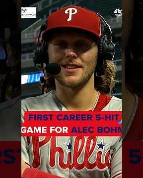 Alec Bohm reflects on his first career five-hit night 👏