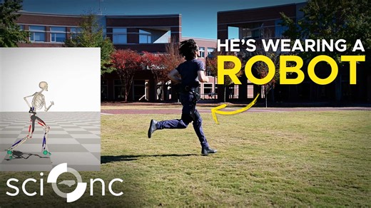 Researchers at NC State University developed a lightweight, AI-powered exoskeleton that helps users walk, run and climb stairs. Trained entirely in computer simulations, the device adapts instantly to its wearer, removing the need for lengthy calibration. This innovation offers new hope for people with mobility challenges. Learn more with Sci NC! | PBS North Carolina