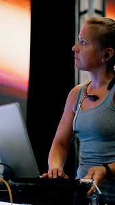 @melissa.legg.31 doing what she does best! Getting this massive LED wall installation for DREAMGIRLS set up for our opening show in just TWO weeks from today! This stage design alone by @joeburkard is worth seeing the show! Tickets available now on Newtheatre.com | New Theatre & Restaurant