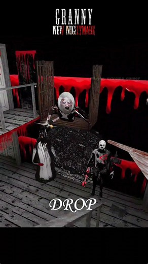 Granny Door 🚪 escape | New Custom Nightmare mode 😨 #granny #escape #shorts #nightmare #ytshorts #yt