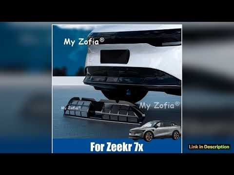 For Zeekr 7x 2025 2026 Car Grille Insect Proof Net Protective Cover Front Bumper Grill Mesh Air Inl