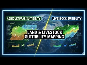 Agricultural & Livestock Suitability Mapping Using GIS & Remote Sensing | Step-by-Step Tutorial