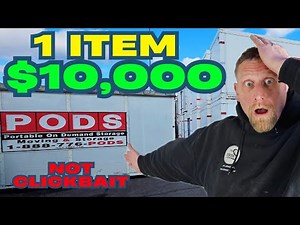 Bought MOST EXPENSIVE Old Sealed Storage POD! ~ It HASN'T BEEN TOUCHED IN YEARS! ~ FULL OF MONEY $