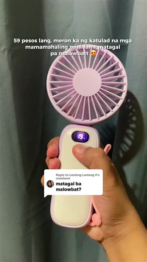 Mini Electric Fan: Long-lasting Portable Cooling