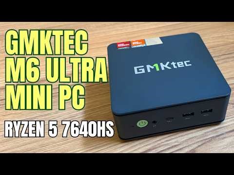 GMKtec M6 Ultra Mini PC - Small Size, Big Power