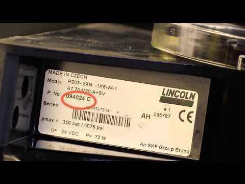 How To Identify An SKF/Lincoln P203 Series Pump
