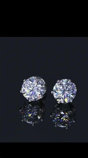 Men's Moissanite Earrings That Hit Different