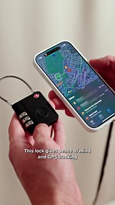 Keep your luggage safe and always within reach with SmarLock!  This smart lock lets you track your bags from your phone—perfect for frequent travelers and gym-goers. Say goodbye to lost luggage and hello to peace of mind. | KeySmart | Facebook